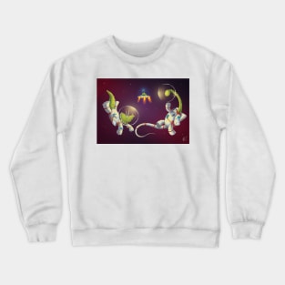 Space Dinosaurs Crewneck Sweatshirt